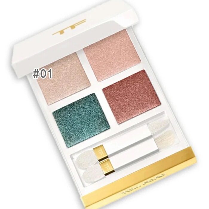 トムフォード 【数量限定】ソレイユ アイ カラー クォード　01 エメラルド ダスク