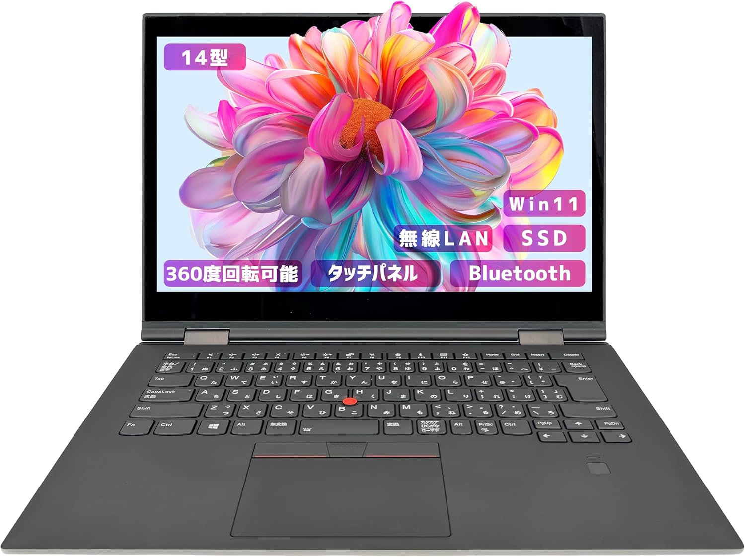 2in1ノートパソコン win11 ThinkPad X1 Yoga Core i5-8世代 カメラ内蔵 メモリ8GB, SSD512GB【超軽量14インチoffice 2021 タッチパネル】