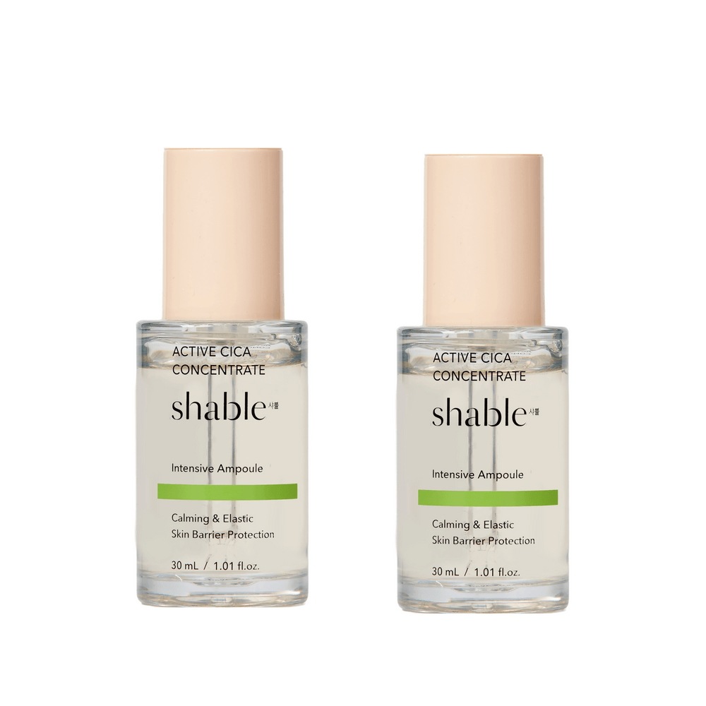 ショベル アクティブ シカ コンセントレート アンプル EGF ツメクサ 鎮静 毛穴 バリア セラム 30ml2個