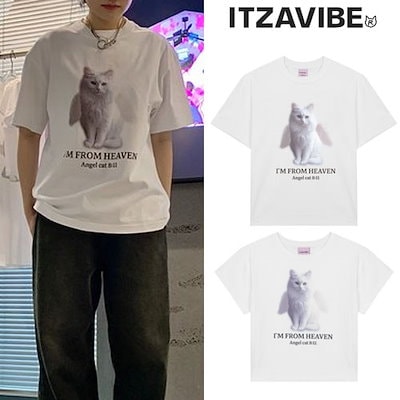 Qoo10] ITZAVIBE 【 23SS 】ANGEL CAT T : レディース服