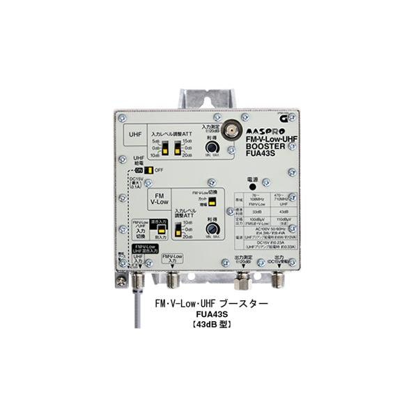 Qoo10] FUA43S マスプロ FMUHFブース