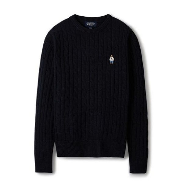 【スティーブ】 ケーブル セーター(WHKAE4911U)