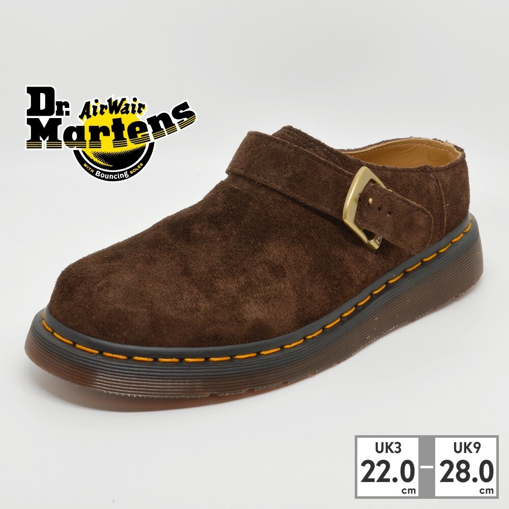 ドクターマーチン メンズ レディース ミュール サンダル 30619 30619201 Dr.Martens Archive Mule MULE DARK BROWN DESERT OASIS SUE