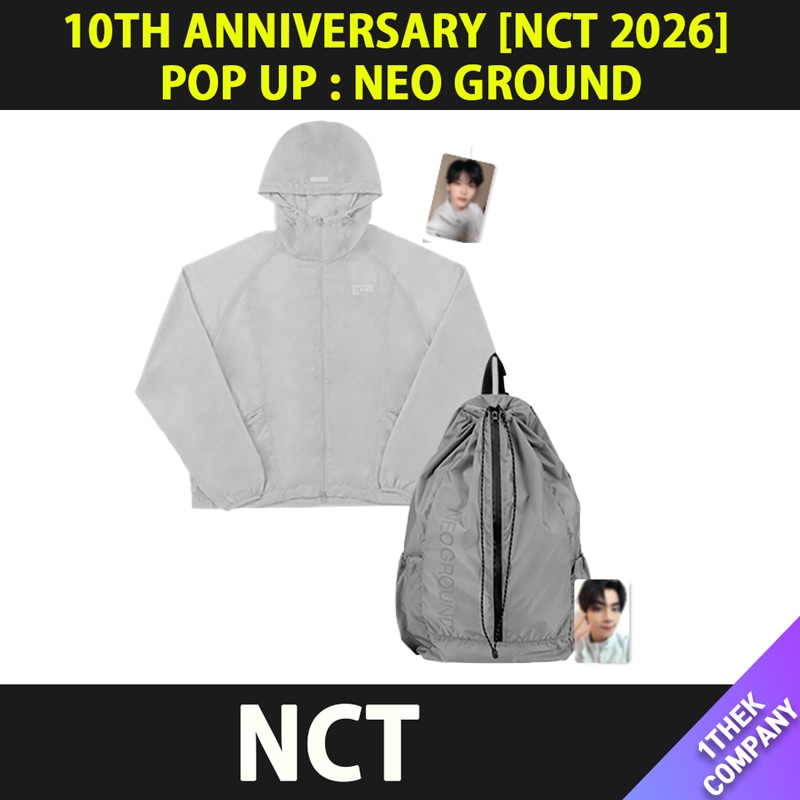 【購入金額特典】（WIND BREAKER / SPORTS BAG）NCT 10TH ANNIVERSARY [NCT 2026] POP UP : NEO GROUND OFFICIAL MD