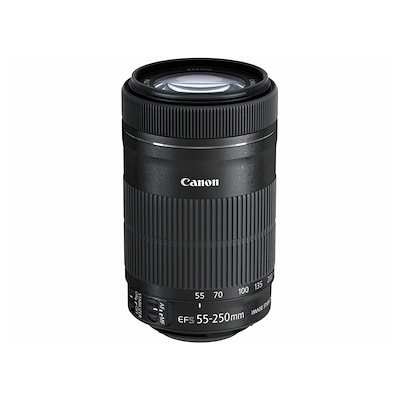 他サイト： EF-S55-250mm F4-5.6 IS STM 望遠ズームレンズの商品画像