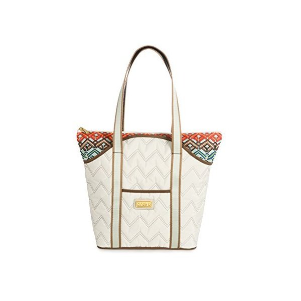 cinda b. Signature Tote， Ravinia Ivory 並行輸入品