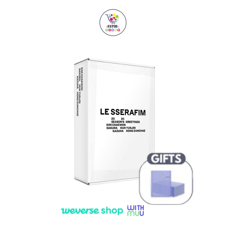 [SELECT POB] 2024 LE SSERAFIM Seasons Greetings