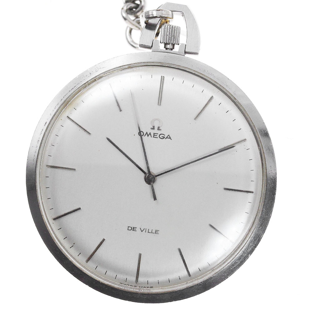 オメガ OMEGA 131-1746 デビル 懐中時計 Cal.1035 手巻き メンズ _835171【中古】