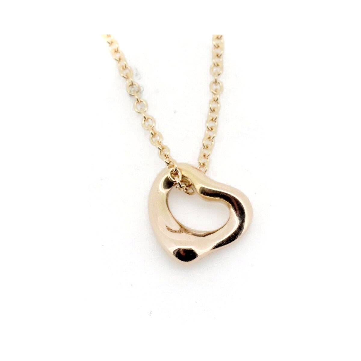 オープンハート ネックレス K18PG(18金 ピンクゴールド) 質屋出品