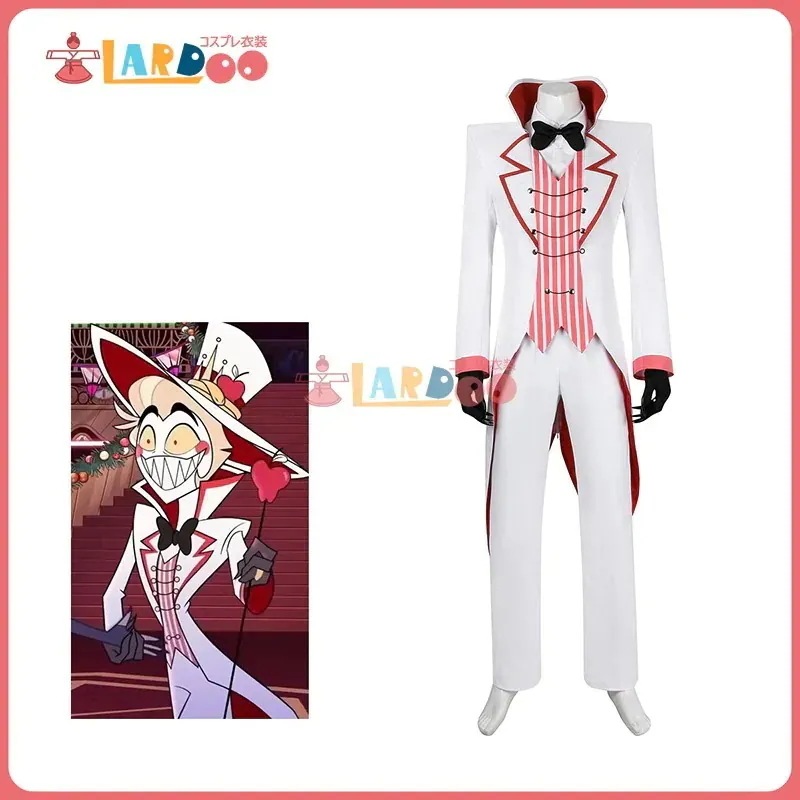 ハズビン ホテル Hazbin Hotel ルシファー モーニングスターLucifer Morningstar コスチューム コスプレ衣装555