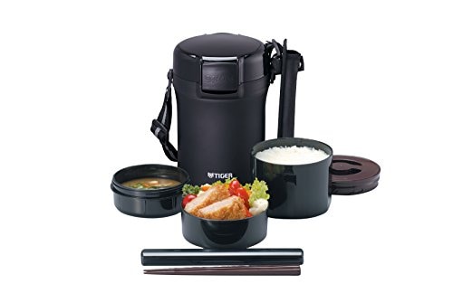 サイズ：茶碗 約3杯分 タイガー 魔法瓶 保温 弁当箱 ステンレス ランチ ジャー 茶碗 約 3 杯