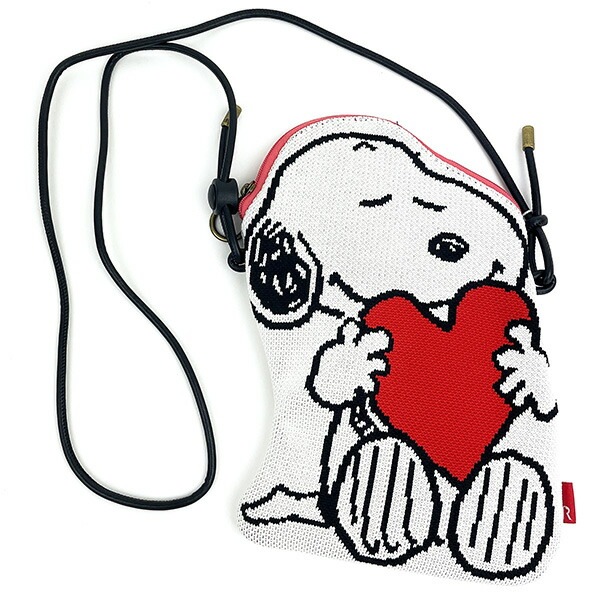 スヌーピー ピローニットショルダーバッグ ハート SNOOPY_5337-839203