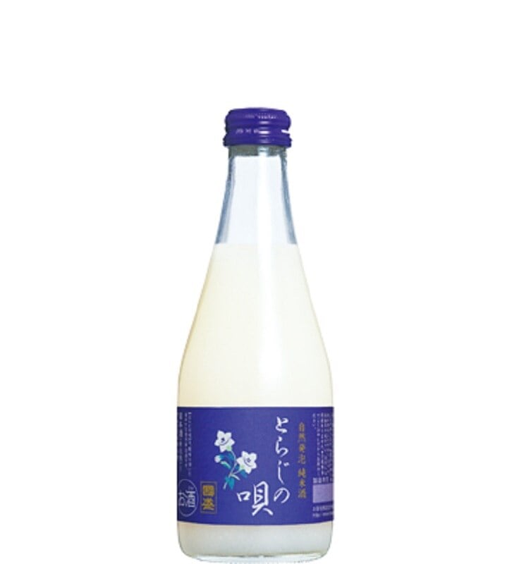 日本酒 国盛 自然発泡 純米酒 とらじの唄 300ml瓶 1ケース単位12本入り 愛知県 中埜酒造