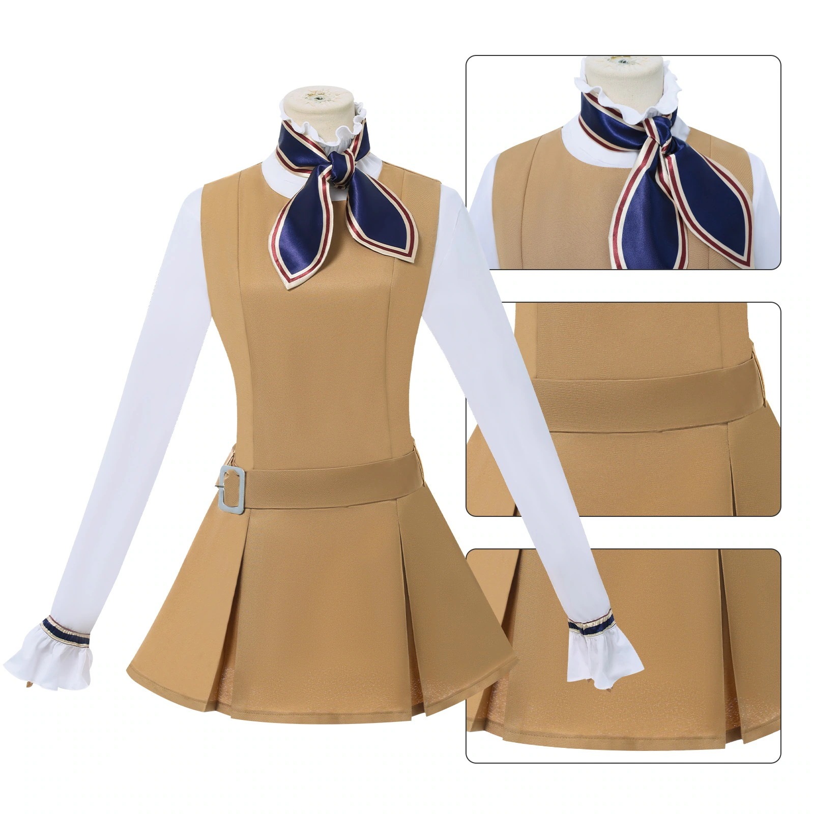 【2025新作】コスプレ 仮装梅根cos服梅根2.0版cos梅根制服ワンピースコスプレコスプレ演技服 イベント用品