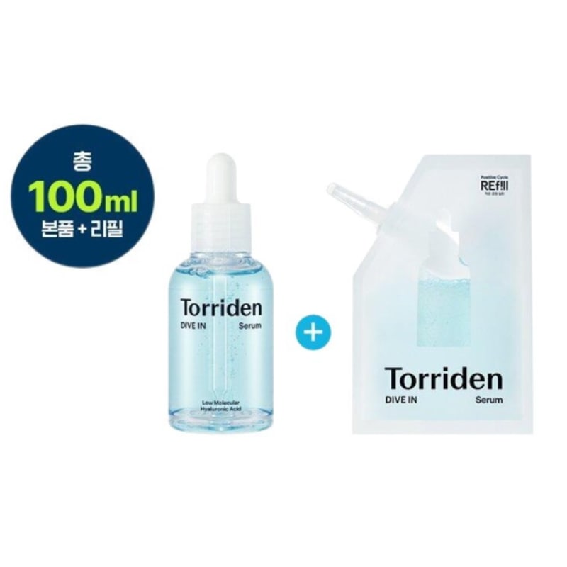 [単独企画] ダイブイン 低分子ヒアルロン酸セラム 50ml リフィル企画（+リフィルパック 50ml）