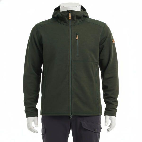 FJALLRAVEN 25FW メンズ ケブ フリース フーディ Deep Forest 81479662 Keb Fleece Hoodie M 826561