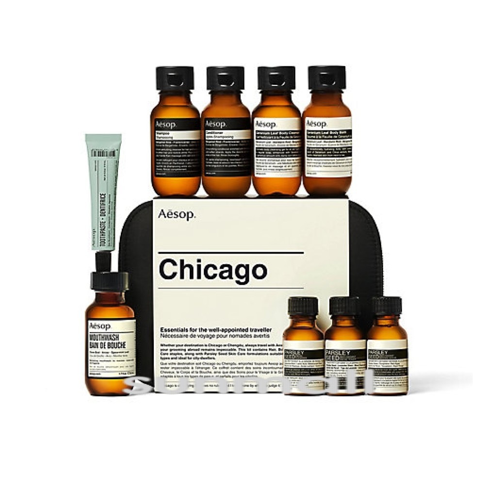 Ae　sop　シカゴ シティー キット／スキンケアセット 正規品 トラベル ギフト クレンジング 保湿 メンズ レディース