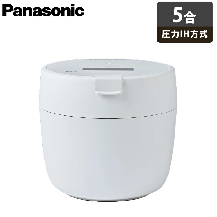 炊飯器 5合炊き 圧力IH炊飯器 圧力IHジャー炊飯器 SR-R10B-W ホワイト