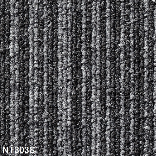 裏面のり付加工 耐候性/耐薬品性/静電性に優れたカーペットタイル VALUE LINE NT-303S 12枚セット