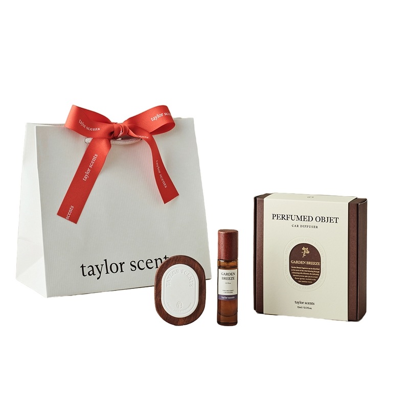 テイラーセンツパフュームドオブジェカーディフューザーセットガーデンブリーズ