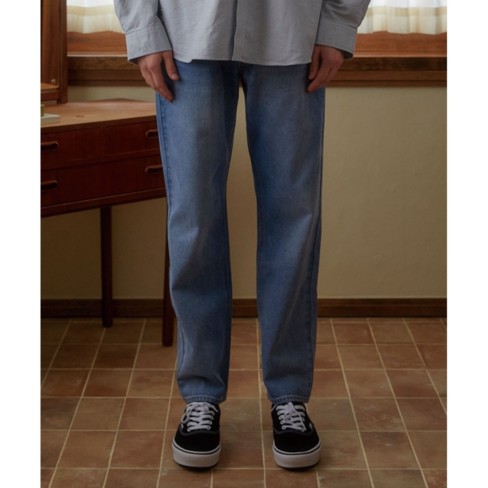 OUTDOOR PRODUCTS デニムストレートパンツ DENIM STRAIGHT PANTS