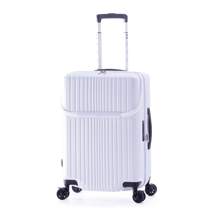 ハードキャリーケース FILPake フィルパケ TopOpen 5～7泊 52L～62L ALI-6060TP-22W-WH ホワイト