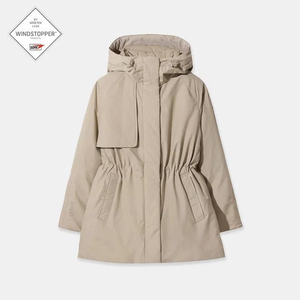 [25F/W商品] 女性ベントゥスウィンドストッパーフーディーミッドダウンジャケット(7L82069)