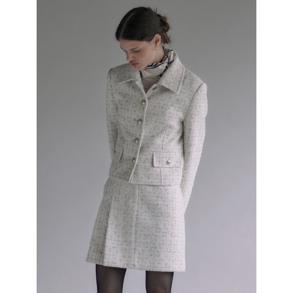 ルーヴルスタンカラーブークルジャケット SW3WJ437-03