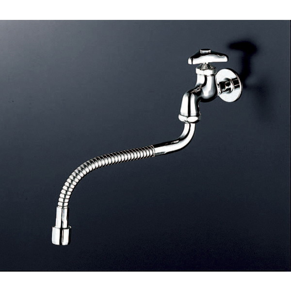 K3FLR30-JAN 自在水栓300mm フレキ付