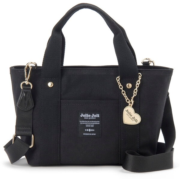 ジョリージョリ 2WAYバッグ JJ-2025154-001 ブラック