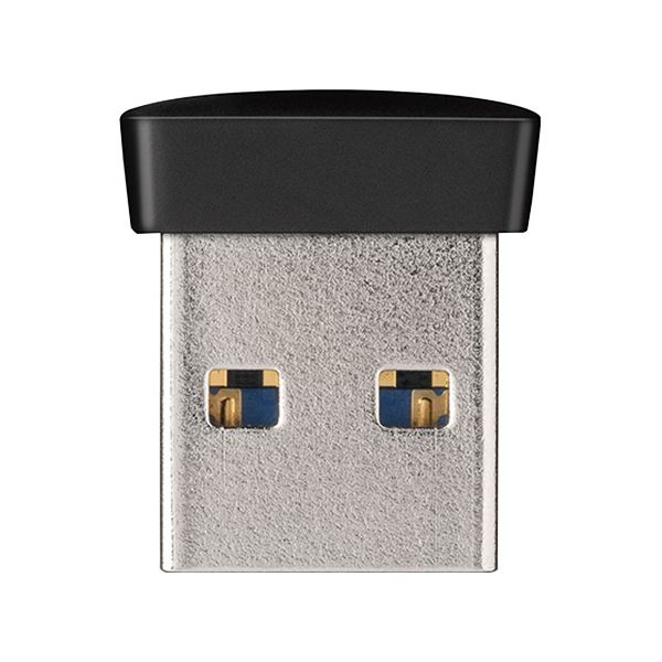 （まとめ） バッファロー USB3.0対応マイクロUSBメモリー 32GB ブラック RUF3-PS32G-BK 1個 (×3セット)
