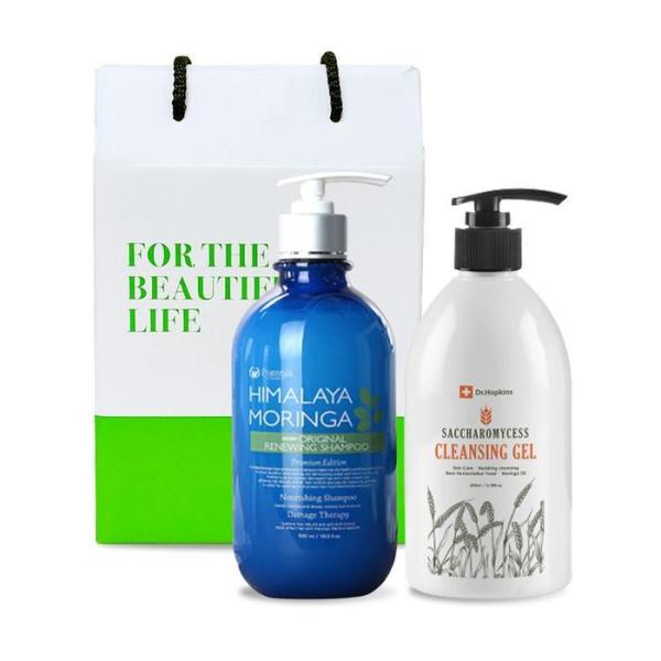 XBII88M2シャンプー500ml ビールクレンジングジェル2種 ヘアスキン ギフトセット