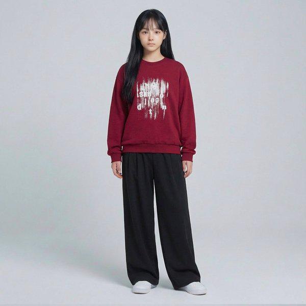 ティーンズガールズ ダブルフェイス マルチタックパンツ ブラック100(14560-138-207-07)_DG