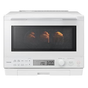 【即納】東芝 (TOSHIBA) オーブンレンジ 電子レンジ フラットテーブル microwave 簡単操作 お好み温度 過熱水蒸気 石窯ドーム 30L ER-XD100(Ｗ)