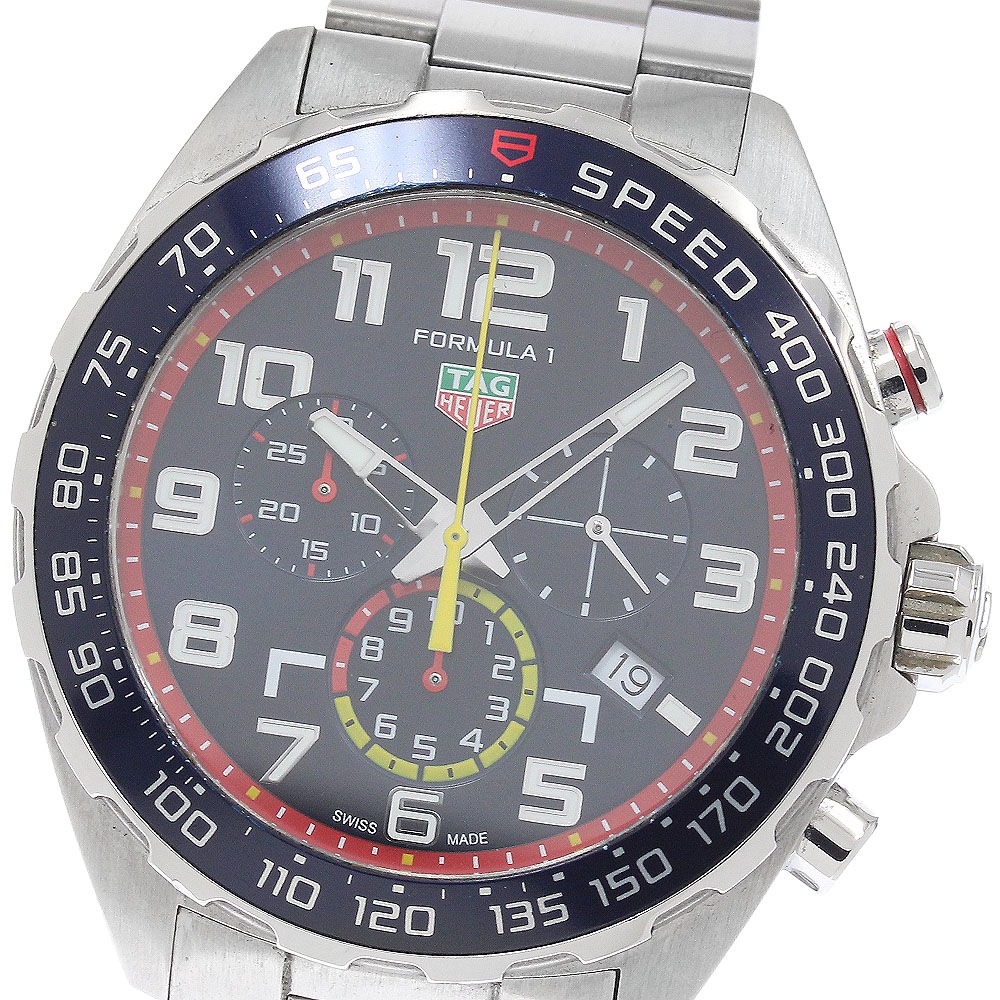 タグホイヤー TAG HEUER CAZ101AL フォーミュラ1 レッドブル レーシング クロノグラフ デイト クォーツ メンズ 内箱付き_950524【中古】