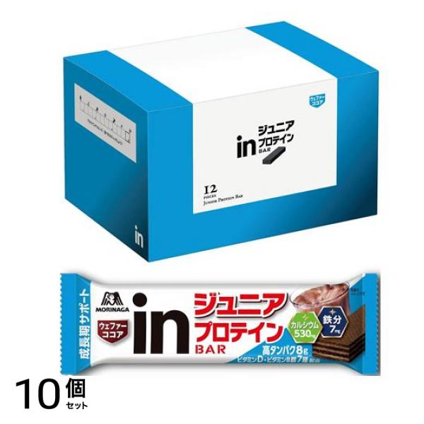inバージュニアプロテイン ココア 30g (×12本) 10個セット