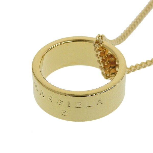 ロゴリング ペンダント ネックレス