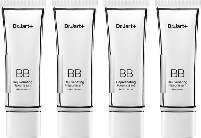 BBクリーム SPF40 PA+++ 50ml ライト 4個セット トーンアップベース メイク下地 カバー力 ナチュラル仕上げ 韓国コスメ 大容量