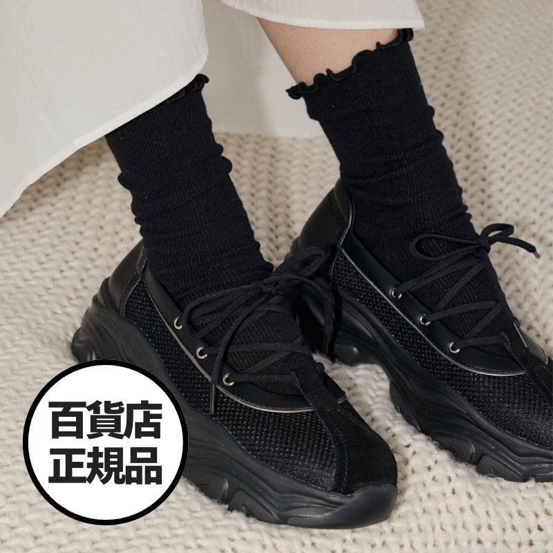 【JILLSTUART】メッシュ プラットフォーム スニーカー Mesh Platform Sneakers 韓国百貨店正規品