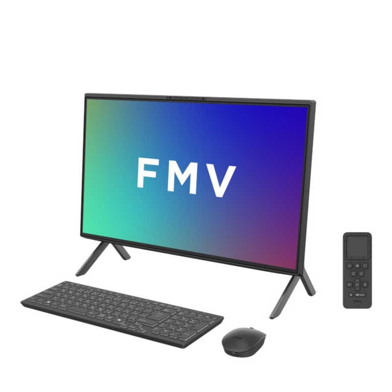 富士通　FUJITSU　FMV Desktop F F75-K1 ［23.8型 /intel Core i7 /メモリ：16GB /SSD：512GB］ ブラック　FMVF75K1BA 120,890円