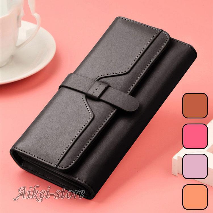 4即納セ.ー.ル!牛革 本革 レザー長財布 レディース 小銭入れ　カード入れ　サイフ　wallet コンパクト　安い レザーサイフ　人気　大容量　可愛い