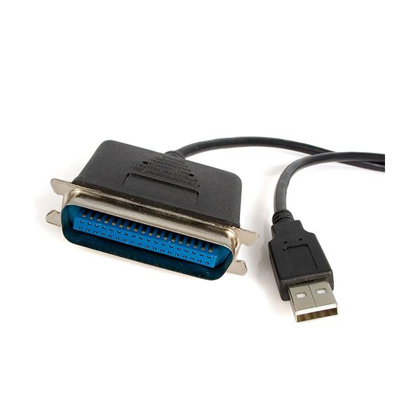 StarTech.com USB-パラレルプリンタアダプタ 3m ブラック ICUSB128410 1本 7,610円
