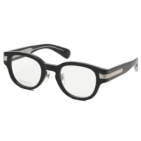 メガネ 眼鏡 アイウエア 48サイズ ブラック レディース GG1741OJ 001