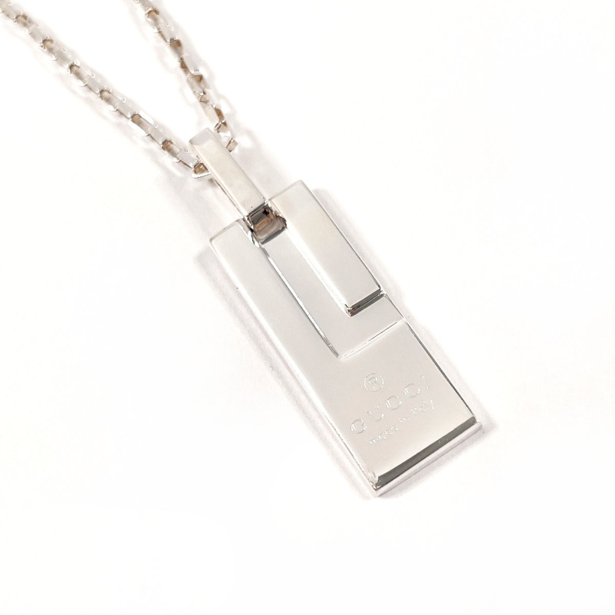 プレート ネックレス シルバー シルバー925 ユニセックス