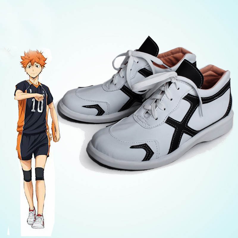 2025新作 期間限定値!下!げ バレーボール少cos烏野高校日向翔陽チーム服運動靴cos靴カスタマイズ