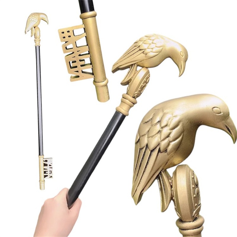 Monenjoy　ツイステ　ディア・クロウリー 鴉 3つパーツ分け カラス 93cm　コスプレ道具　撮影道具　おもちゃ　樹脂製造　実写化　アニメ　ハロウィン　クリスマス　学園祭　舞台　イベント