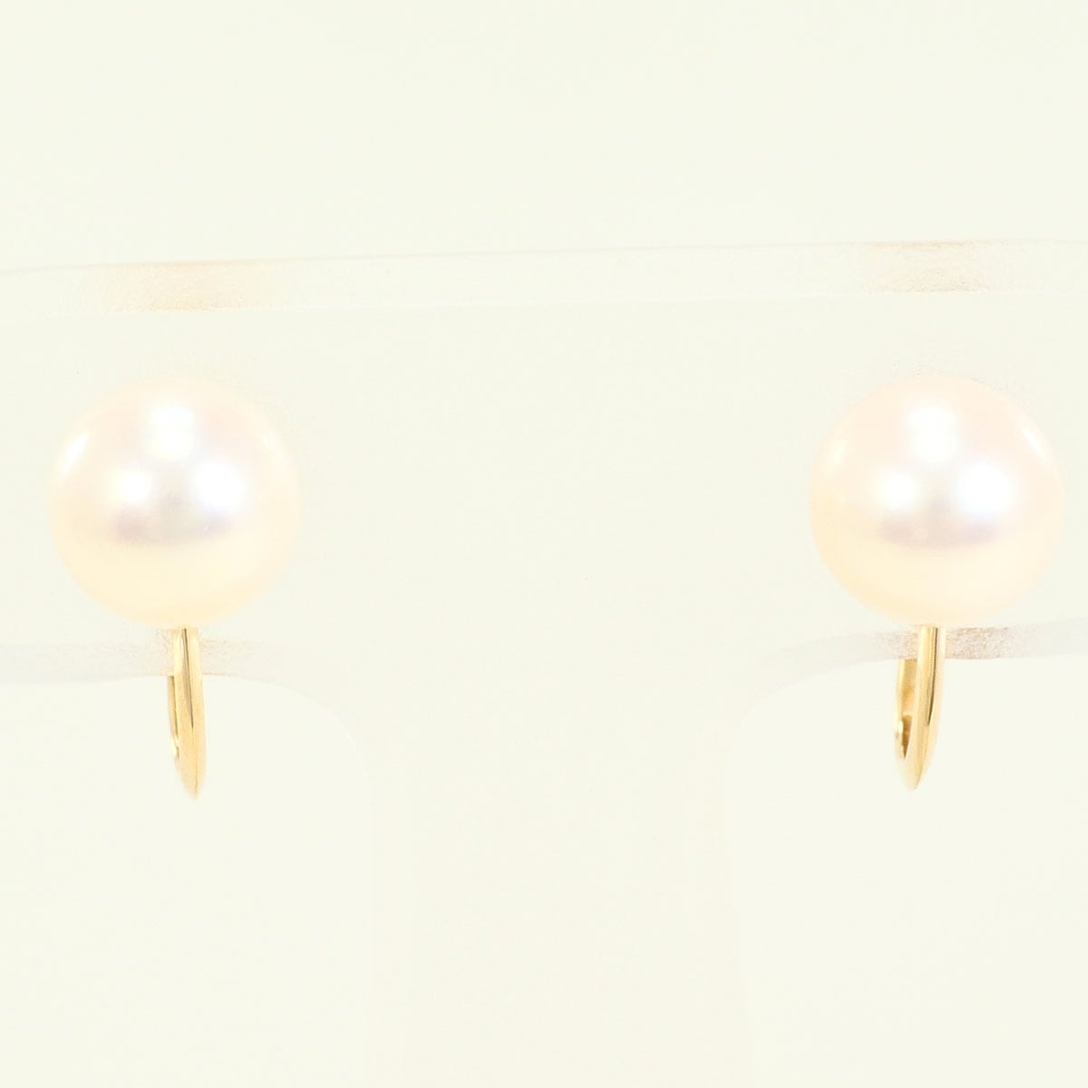 K18 18金 YG イエローゴールド イヤリング パール（真珠） 総重量約2.0g 中古