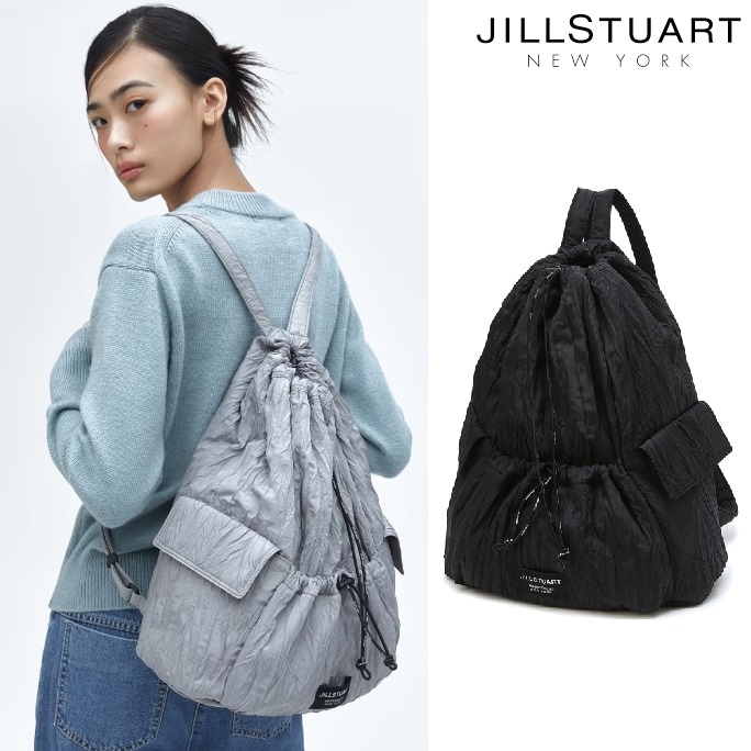 [24SS][Gelato Pleats] Pleated lightweight backpack 2色 新学期 学生バッグ 登校バッグ 新商品 韓国人気 男女共用 ストリートファッション 15,833円