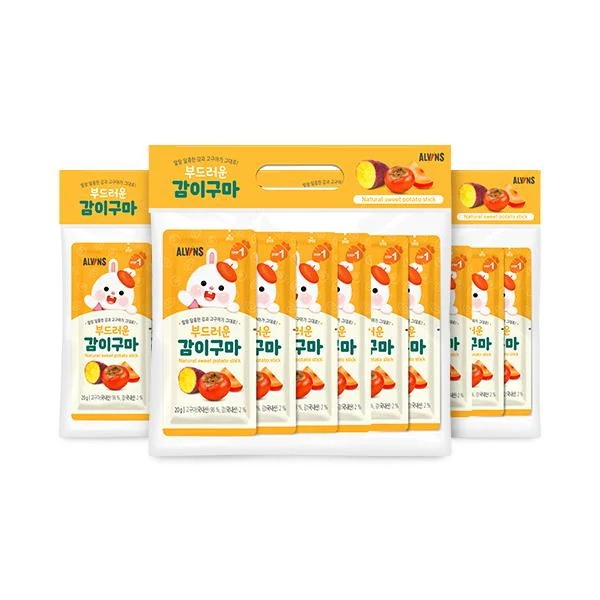 エルビンズサツマイモの干物が柔らかい柿だね 엘빈즈 고구마말랭이 부드러운 감이구마