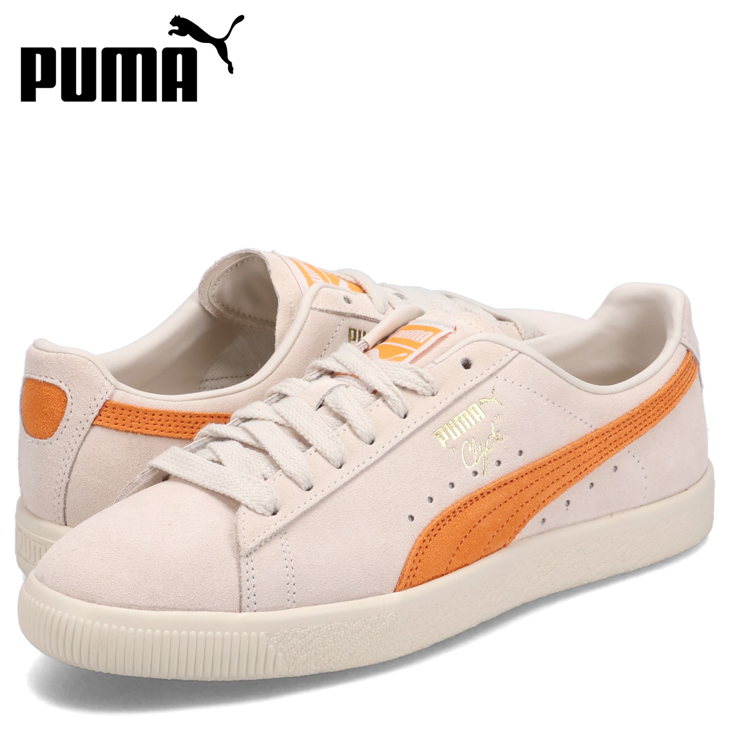 スニーカー クライド OG メンズ ベージュ 391962-09